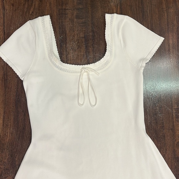 Meshki Georgia Pointelle knit mini dress - Picture 4 of 7